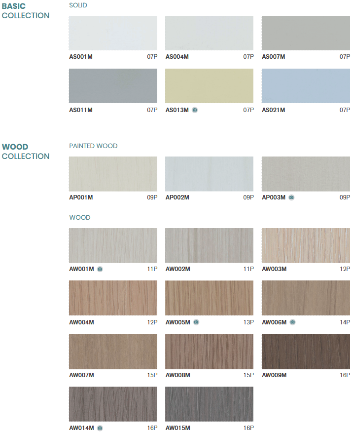 준불연 재료시트 패턴