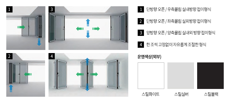슬림슬라이딩 도어 사진